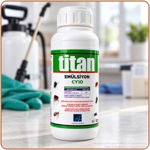 Titan Emülsiyon CY10 Kokulu Haşere İlacı | 500 Ml