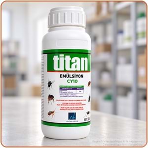 Titan Emülsiyon CY10 Kokulu Haşere İlacı | 500 Ml