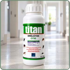 Titan Emülsiyon CY10 Kokulu Haşere İlacı | 500 Ml