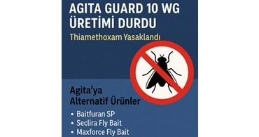Agita Guard 10 WG Üretimi Durdu | Yasaklanan Thiamethoxam ve Alternatif Ürünler