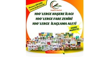 Haşere İlacı Nereden Alınır? | Haşere İlacı Haşere Market ten Alınır!..