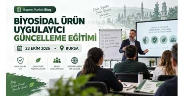 Biyosidal Uygulayıcı Güncelleme Eğitimi Bursa | 23 Ekim 2026