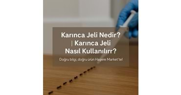 Karınca Jeli Nedir? | Karınca Jel İlacı Nasıl Kullanılır? | Karınca Jeli Haşere Market