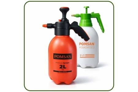 Pomsan Lüx Mekanik El Tipi İlaçlama Pompası | 2 Litre