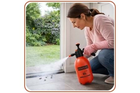 Pomsan Lüx Mekanik El Tipi İlaçlama Pompası | 2 Litre