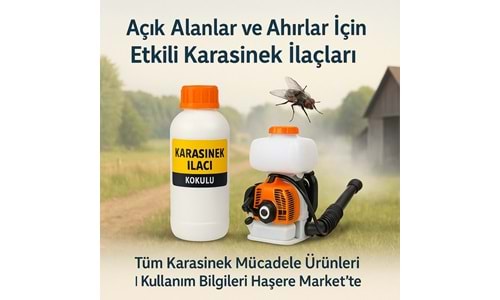 Kokulu Karasinek İlaçları - Açık Alanlar ve Ahırlar İçin Etkili Çözümler