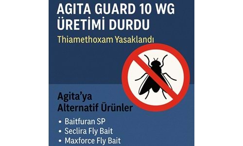 Agita Guard 10 WG Üretimi Durdu | Yasaklanan Thiamethoxam ve Alternatif Ürünler
