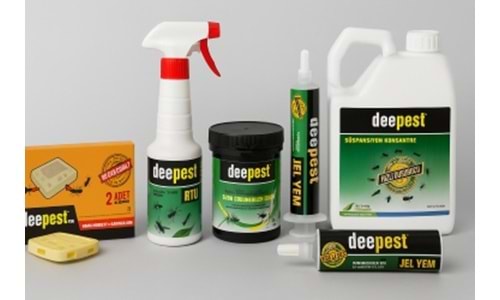 Deepest Haşere İlaçları | Jel, Sprey, Tablet, Konsantre Formlarda Etkili Böcek İlaçları
