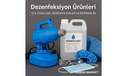 Dezenfeksiyon Ürünleri - ULV Cihazları, Dezenfektanlar ve Ekipmanlar | Haşere Market