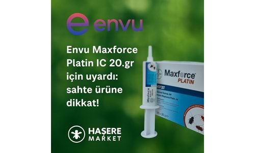 Maxforce Platin Hamamböceği Jeli’nde Sahte Ürün Alarmı: Envu’dan Resmi Uyarı Geldi