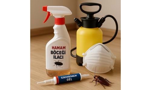 Evde Hamamböceği Sorununa Kalıcı Çözüm: Profesyonel İlaçlama Setleri ile Etkili Mücadele