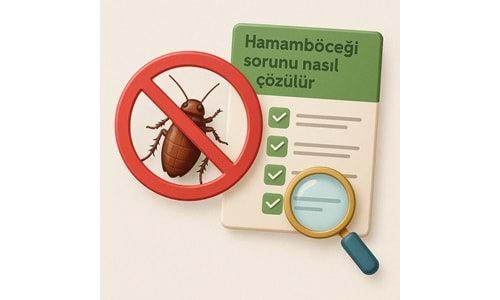 Evde Hamamböceği Nasıl İlaçlanır? | Adım Adım Uygulama Rehberi ile Kesin Çözüm