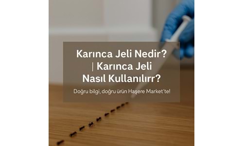 Karınca Jeli Nedir? | Karınca Jel İlacı Nasıl Kullanılır? | Karınca Jeli Haşere Market