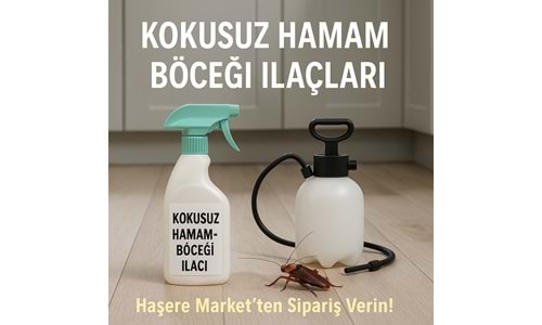 Evde Hamam Böceği Sorununa Kesin Çözüm: Kokusuz ve Rezidüel Hamam Böceği İlaçları