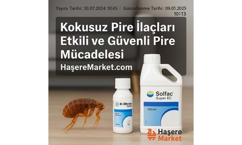 Kokusuz Pire İlaçları | Etkili ve Güvenli Pire Mücadelesi - Haşere Market