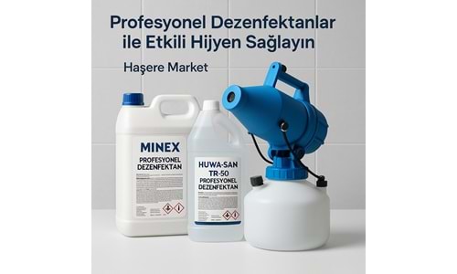Profesyonel Dezenfektanlar ile Etkili Hijyen Sağlayın | Haşere Market
