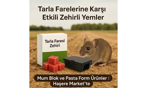 Tarla Faresi Zehirleri: Mücadele Yöntemleri | Fare Zehiri Türleri