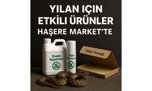 Yılan Sorunlarınız İçin Kesin Çözüm Ürünler Haşere Market te