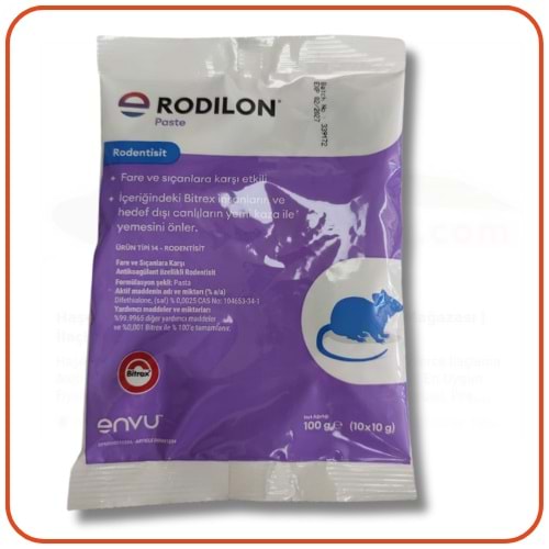 Bayer Rodilon Pasta Fare Zehiri | 100 Gram