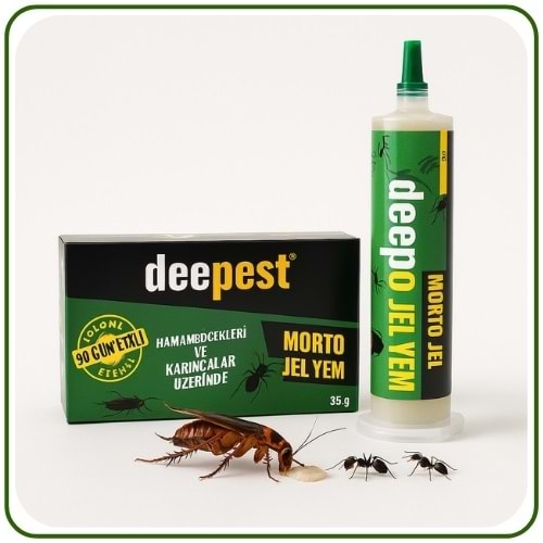 Deepest Morto Hamamböceği ve Karınca Jel Yem | 35 Gram