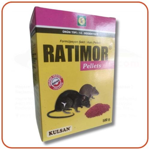 Ratimor Pellets Fare Zehiri | 500 Gram