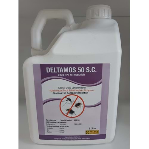 Deltamos 50 SC Kokusuz Haşere Öldürücü | 5 Litre