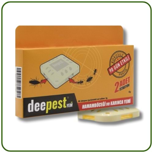 Deepest Hamamböceği ve Karınca Tablet Yem | 2 Kartuş