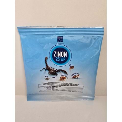 Zinon Ew 25 WP Toz Haşere İlacı | 50 Gram