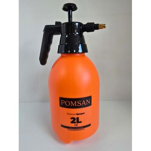 Pomsan Metal Uçlu Mekanik El Tipi İlaçlama Pompası | 2 Litre