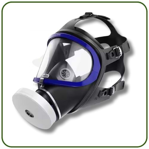 Drager X-Plore 6300 Tam Yüz İlaçlama Maskesi | Filtre Ayrı Satılır