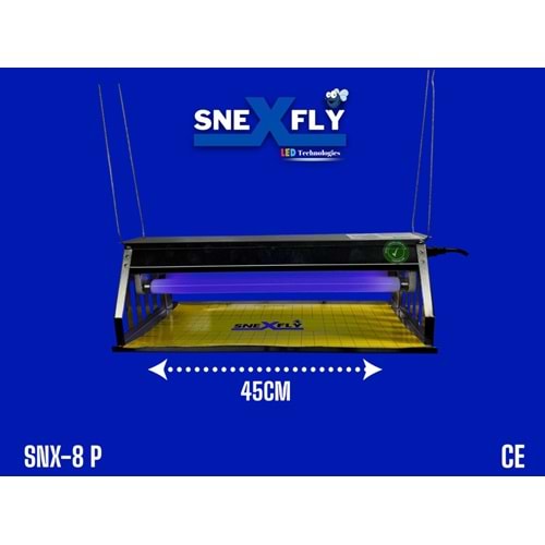 SNX 8 P Tavana Asmalı Sinek Kontrol Cihazı Film Kaplı Ampul