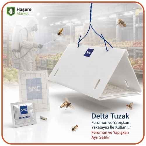 Delta Tuzak | Feromon ve Yapışkan Yakalayıcı Ayrı Satılır