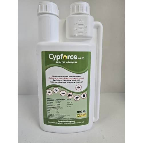 Cypforce 40 EC Kokulu Haşere Öldürücü | 1 Litre