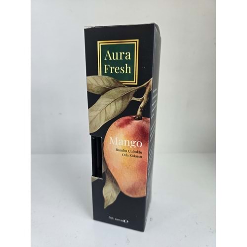 Aura Fresh Bermet Kimya Mango Bambu Çubuklu Dekoratif Oda Kokusu| 100 Ml
