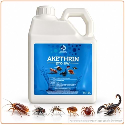 Akethrin PRO EW Kokulu Haşere İlacı | 5 litre