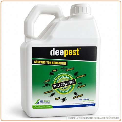 Deepest SC Kokusuz Haşere İlacı | 5 litre