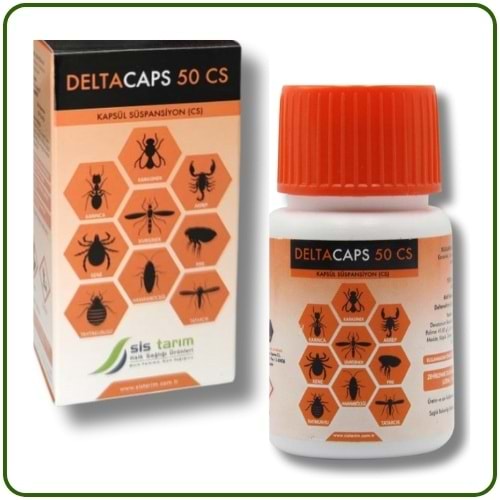 Delta Caps 50 CS Kokusuz Haşere Öldürücü | 25 ml