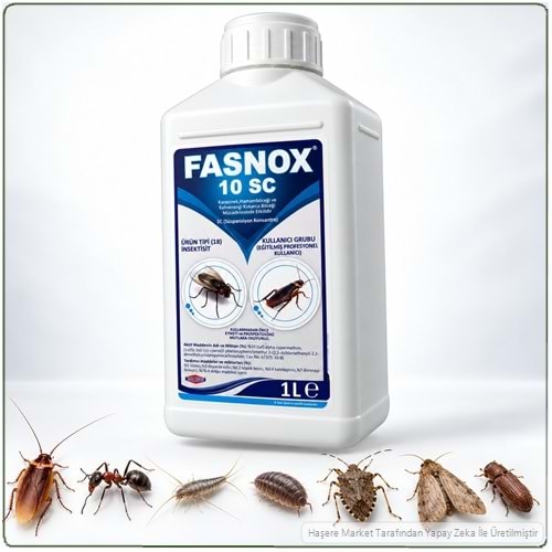 Fasnox SC 10 Kokusuz Haşere İlacı | 1 litre