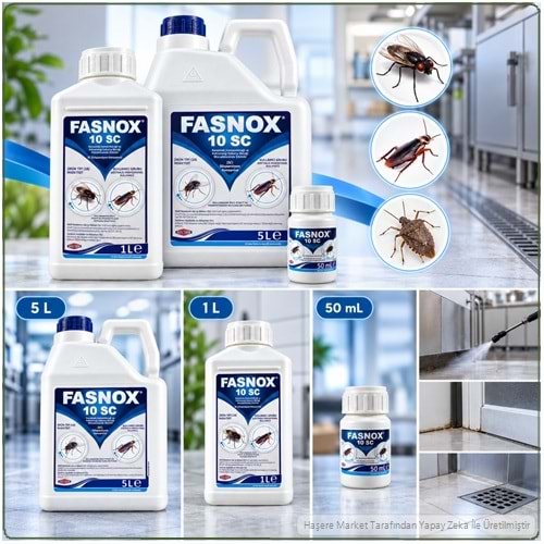 Fasnox SC 10 Kokusuz Haşere İlacı | Tüm Ambalajlar