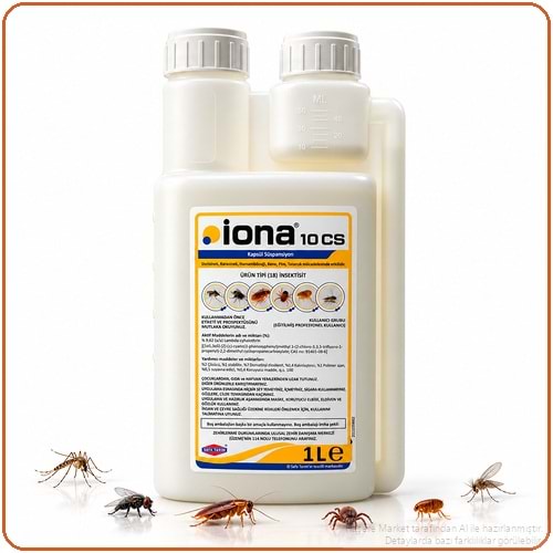 İona 10 CS Kokusuz Haşere İlacı | 1 Litre