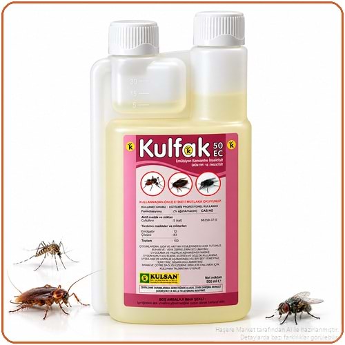 Kulfak 50 EC Kokulu Haşere İlacı | 500 Ml