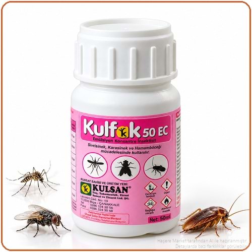 Kulfak 50 EC Kokulu Haşere İlacı | 50 Ml
