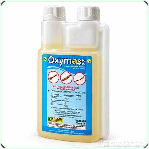 Oxymos 20 EC Larvasit Haşere İlacı | Karasinek | Sivrisinek | 500 Ml