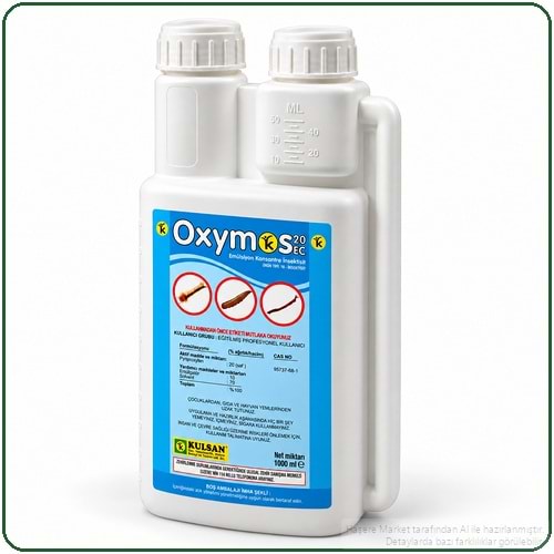 Oxymos 20 EC Larvasit Haşere İlacı| Karasinek | Sivrisinek | 1 Litre