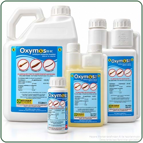 Oxymos 20 EC Larvasit Haşere İlacı | Karasinek | Sivrisinek | Tüm Ambalajlar