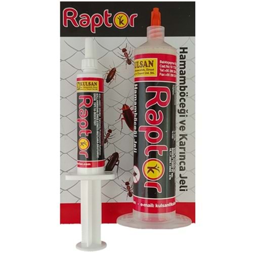 Raptor Hamamböceği Kalorifer Böceği Jeli | 35 Gr