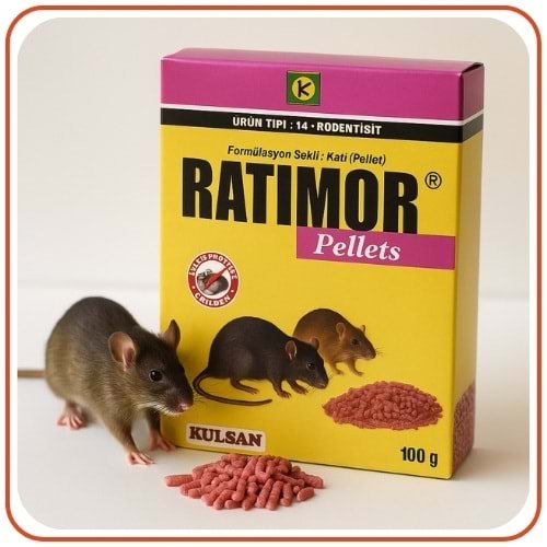 Ratimor Pelet Fare Zehiri | 100 Gr