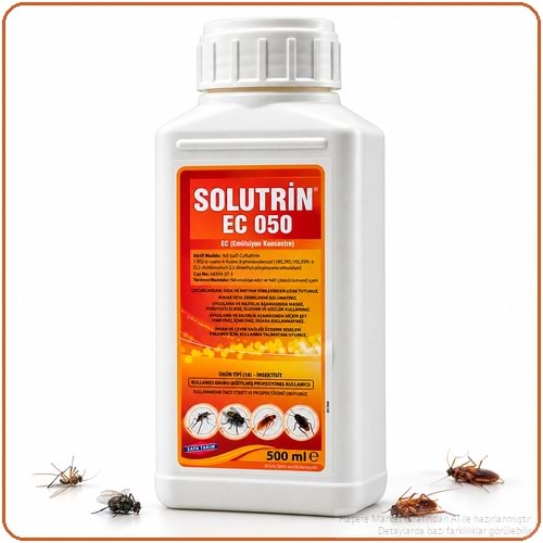 Solutrin EC 050 Kokulu Haşere İlacı | 500 Ml