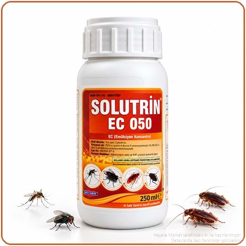 Solutrin EC 050 Kokulu Haşere İlacı | 250 Ml
