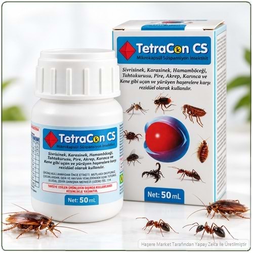 Tetracon CS Mikrokapsül Süspansiyon Haşere İlacı | 50 Ml